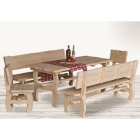 Slovenské záhradné sedenie KUBO 150 cm
